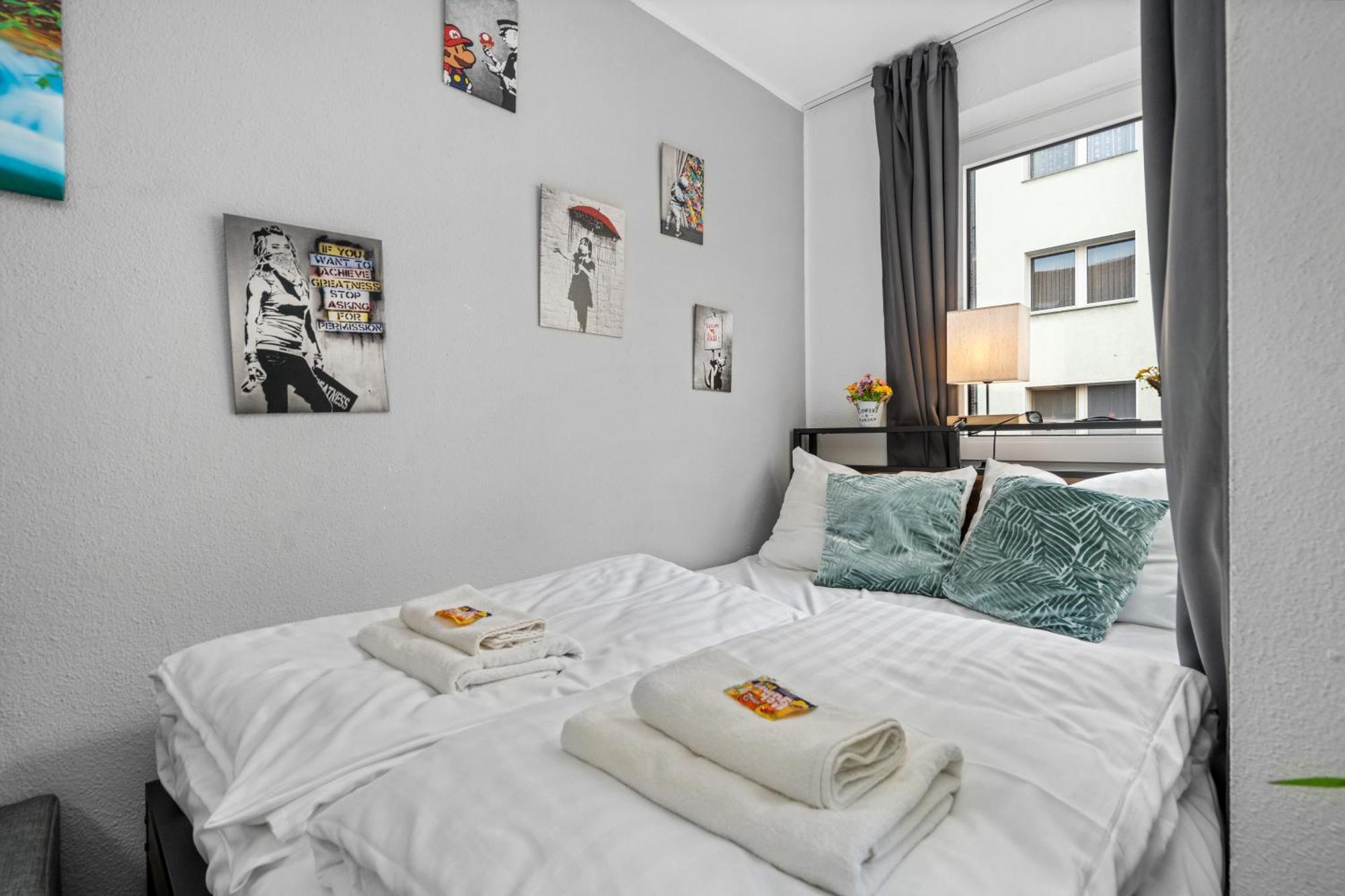 דיסבורג Messe, Monteure, Budget - Einfache Komfortable 2 Personen Wohnung מראה חיצוני תמונה