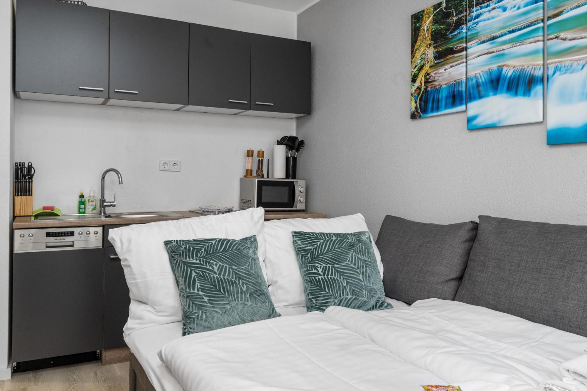 דיסבורג Messe, Monteure, Budget - Einfache Komfortable 2 Personen Wohnung מראה חיצוני תמונה